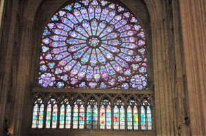Rose window, Notre Dame, Paris